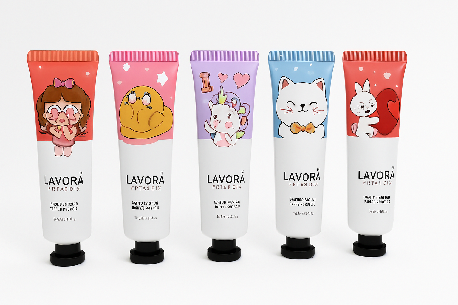 کرم مرطوب کننده 5 عددی لاورا