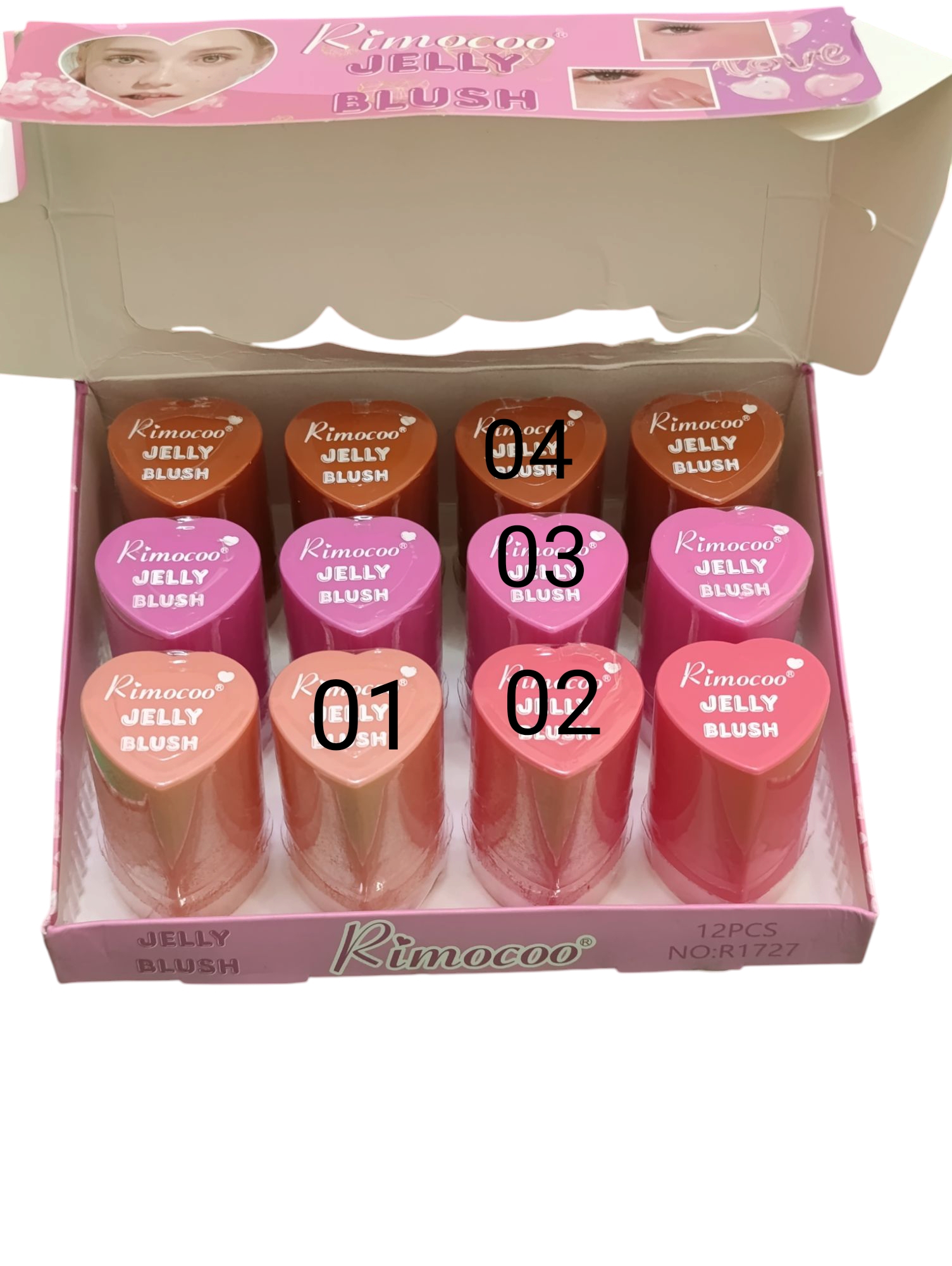 تینت و رژگونه ژله ای ریموکو Rimoco