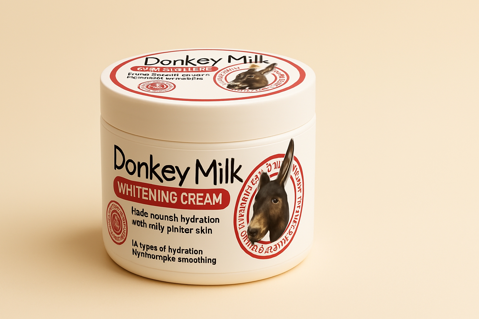 مرطوب کننده کاسه ای شیر الاغ وکالی wokali