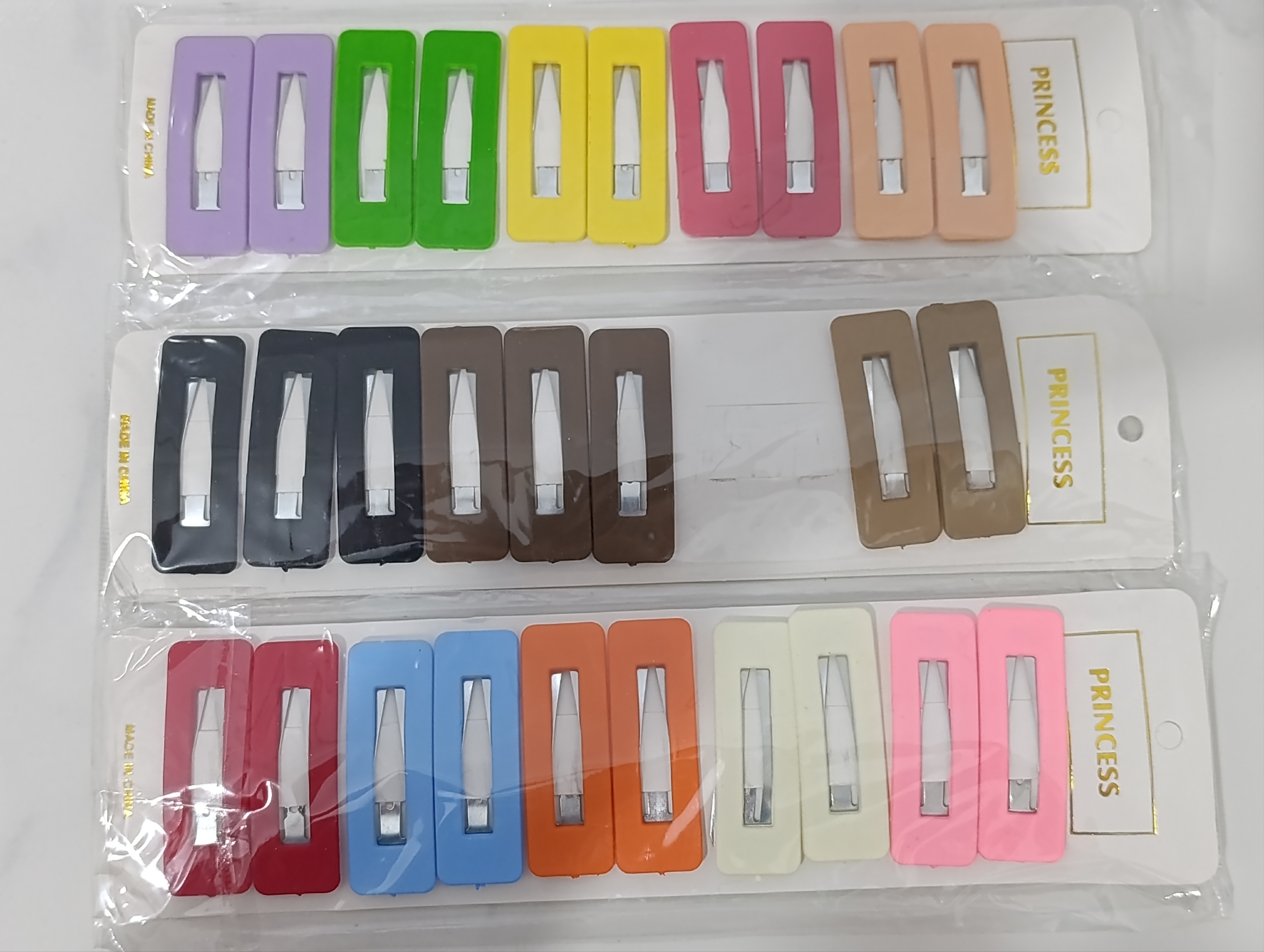 گیره تق تقی مات بیضی 2 عددی